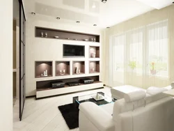 TV in a one-room apartment photo