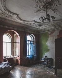 Потолки в старых квартирах фото