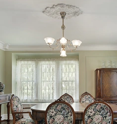 Ceilings in old apartments photos