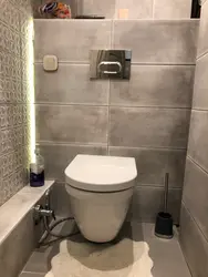 Toilet for a toilet in an apartment photo