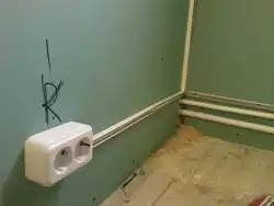 Проводка В Квартире По Стене Фото