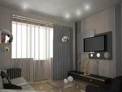 Window design in a Khrushchev apartment photo