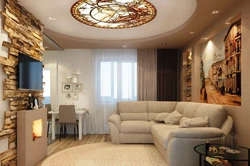 Фото интерьера зала в 2 квартире