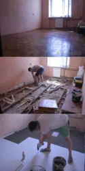 Mənzildə döşəməni özüm dəyişmişəm foto