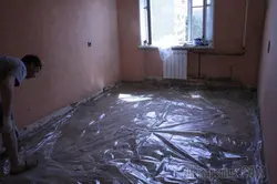 Я сам поменял пол в квартире фото
