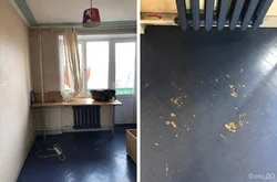 Ошёнаи квартира пеш ва баъд аз акс