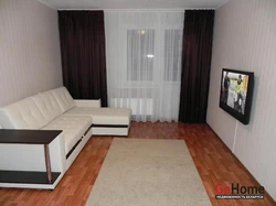 Photos of renovated apartments and furniture, real rooms