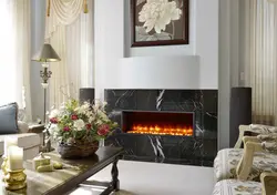 Electric fireplaces for apartments photo with a living effect