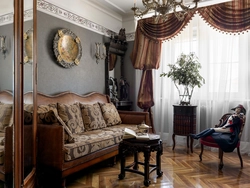 Интерьер квартир с старинной мебелью