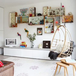 Decoration for apartment room interior