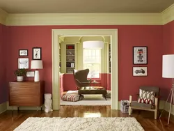 Wall color in the interior of the entire apartment