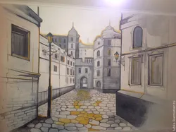 Городской Интерьер На Стене В Квартире