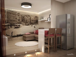 Urban Interior On The Wall In The Apartment