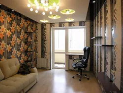 Balkonlu panel evində bir mənzilin daxili hissəsi