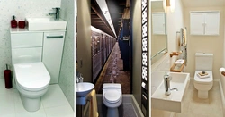Toilet Meter By Meter Design In An Apartment