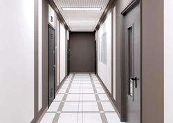 Design of a common corridor in an apartment