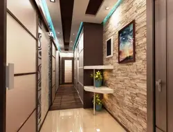 Design of a common corridor in an apartment