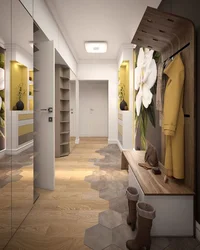 Design of a common corridor in an apartment