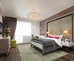 Arrangement of beds in the bedroom photo