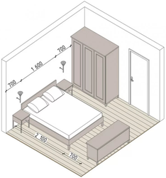 Arrangement Of Beds In The Bedroom Photo