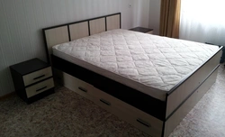 Single beds with drawers photo