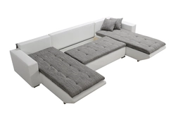 U Shaped Sofa With Sleeping Place Photo