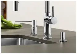 Dispenser In The Kitchen Interior