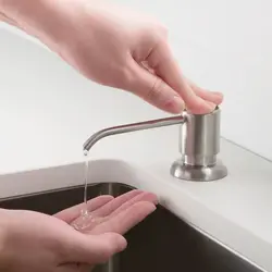 Dispenser in the kitchen interior