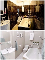 Budget bathroom renovation before and after photos