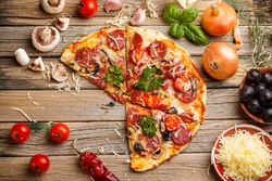 Delicious italian cuisine photo