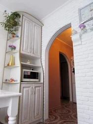 Doorway kitchen corridor photo