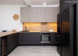 Onyx color kitchen photo