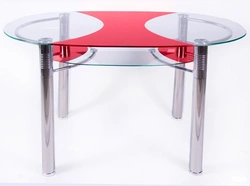 Glass tables for kitchen inexpensive photo
