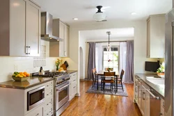 Place a photo design in the kitchen