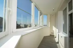 Photo glazing of turnkey loggias
