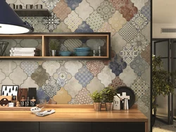 Mətbəx fotoşəkili üçün hər şeyi patchwork
