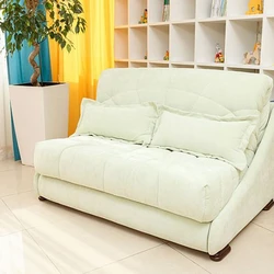 Sofa straight sleeping place photo