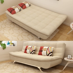 Sofa straight sleeping place photo