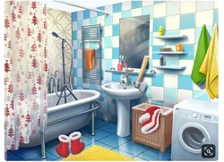 Bathtub drawing photo