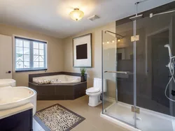 Warm bathroom photo