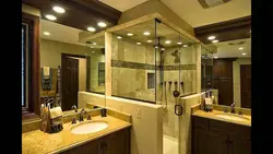 Warm bathroom photo