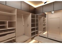 Photo of kitchen walk-in closets