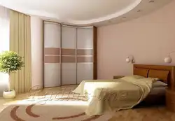 Радыусныя спальні фота