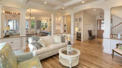 Living room vertical photo