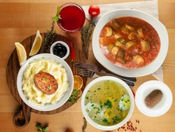 Кухня обед фото