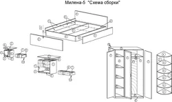 Сборка спальни фото