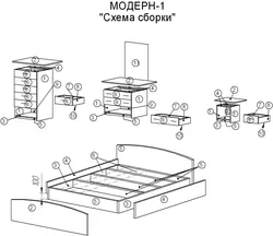 Сборка Спальни Фото