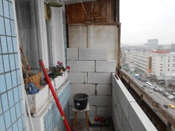 Loggia slabs photo