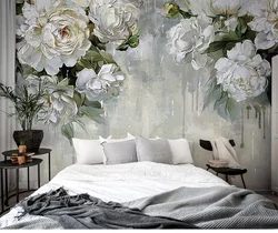 Bedroom peonies photo