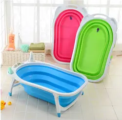 Photo folding bathtub